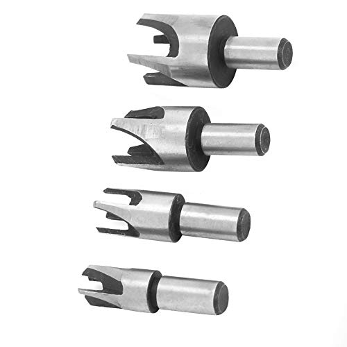 Set profesional de cortadores de tapones de madera miniatura 7