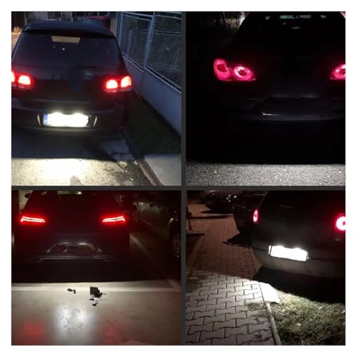 Luces LED de matrícula Skoda Fabia Kodiaq sin error Canbus 4