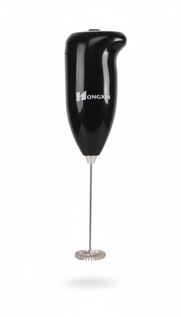 Mini Mixer Elétrico Portátil Misturador Batedor Espumador de Bebidas Leite Café