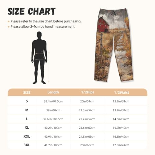 Pantalon de pyjama en polyester doux femme ample confortable imprimé - 5