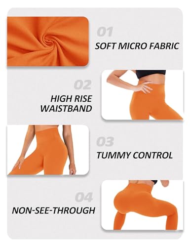 Image of ZOOSIXX High Waisted Leggings for Women Tummy Control Soft Workout Lounge Gym Pants