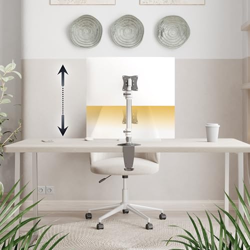Soporte Monitor Mesa RICOO TS5211 Brazo PC 13-30 Pulgadas VESA 75 100 5