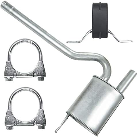 Mitteltopf Auspuff Mittelschalldämpfer für Audi A4 B5 1.8i 20V Cover