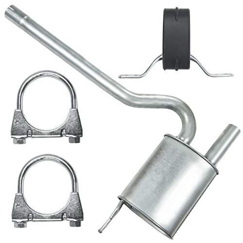 Mitteltopf Auspuff Mittelschalldämpfer für Audi A4 B5 1.8i 20V