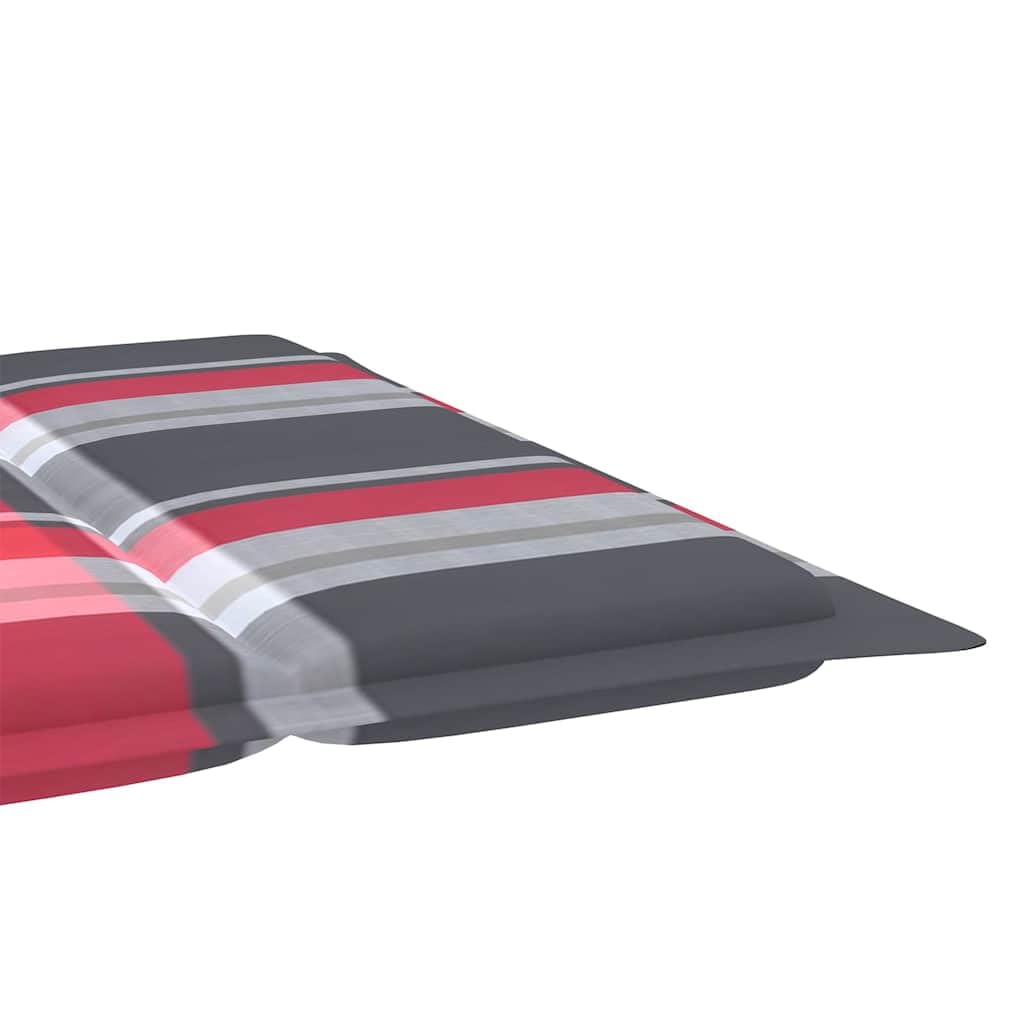 Leżak z litego drewna akacjowego z poduszką i poduszką pod głowę, ergonomiczny, wygięty leżak relaksacyjny do ogrodu, na taras, balkon, składany, obciążenie do 110 kg