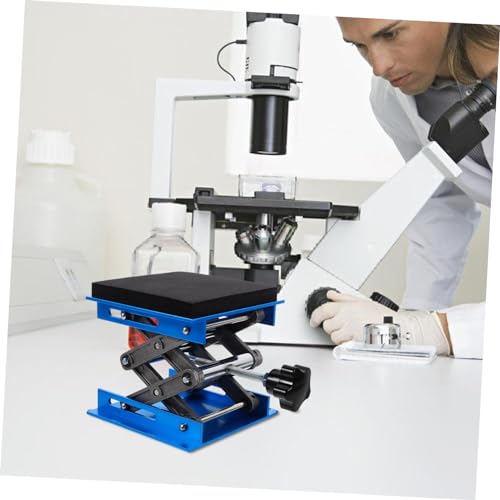 Soporte elevador de tijera para laboratorio base estable de aluminio PRETYZOOM 3