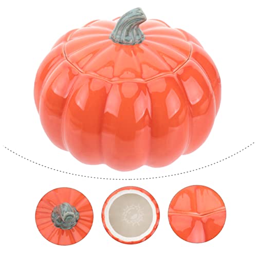 HANABASS 4 Pçs Copo De Abóbora Potes De Doces De Vidro Recipientes De Vidro Ornamento Recipiente Pot