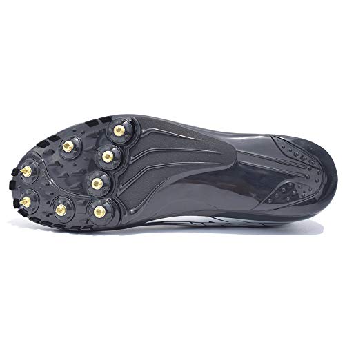 THESTRON Track Shoes Spikes Mens Womens Distance Running Sneakers Athletic Sprinting Track and Field Racing Shoes with Spikes Boys Girls …4