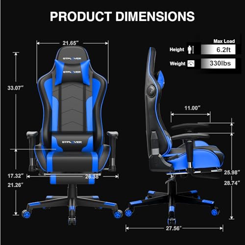 GTPLAYER Gaming Chair with Speakers thumbnail 3