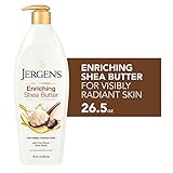 Jergens Shea Butter Deep Conditioning Moisturizer, 26.5 Ounces, 3X More Radiant Skin, with Pure Shea Butter, Dermatologist Tested (Packaging May Vary)