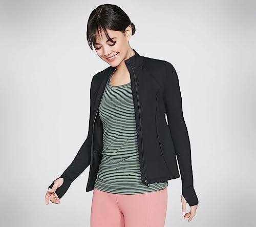 Image of Skechers Nylon Womens Standard Length Jacket