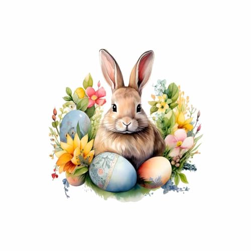 Vinilo adhesivo decorativo para baño con diseño de huevo de Pascua miniatura 5