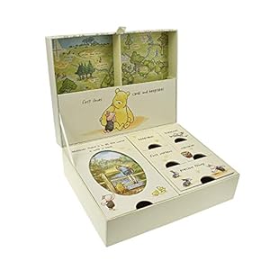 Pooh Classics Range Disney Keepsakes Baby Box with Compartments New (DI167), 200 g, yellow