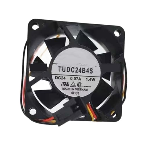 Ventilateur de refroidissement TUDC24B4S 24V basse consommation pour ventilation continue