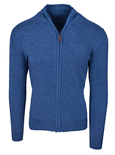 Cardigan zippé homme en maille hivernale de qualité supérieure