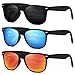DEMIKOS Sunglasses Men Polarized Sunglasses for Mens Womens Retro Mirror Lens for Driving Fishing UV Protection