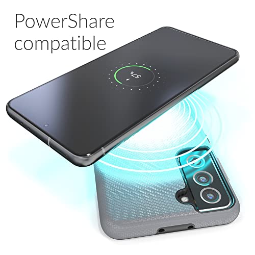 Image of Crave for Galaxy S21 Case, Shockproof Protection Dual Layer Case for Samsung Galaxy S21, S21 5G (6.2 inch) - Slate