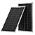 ECO-WORTHY 100 Watt Solar Panel 12 Volt Monocrystalline Solar Panel High Efficiency Module RV Marine Boat Caravan Off Grid
