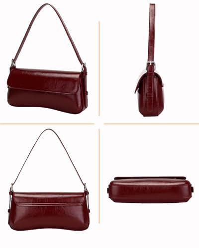 Image of Herald Small Shoulder Bag for Women, Hobo Clutch Handbag