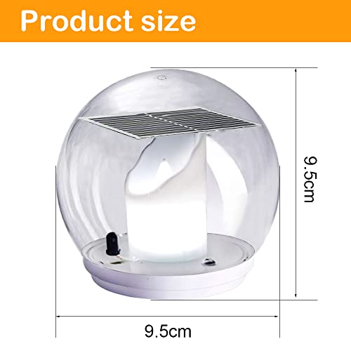Bougies à LED Solaire étanches avec télécommande pour illuminer votre extérieur