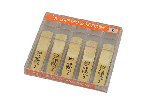 Flying Goose Soprano Saxophone Reeds Strength 2, Pack of 10