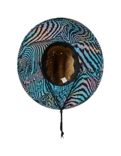 Image of Quiksilver Outsider Straw Lifeguard Hat - Sun Protection Premium Wide Brim Sun Hat to Protect Against UV Sun Rays for Hiking Camping Fishing - Lifestyle Beach Apparel