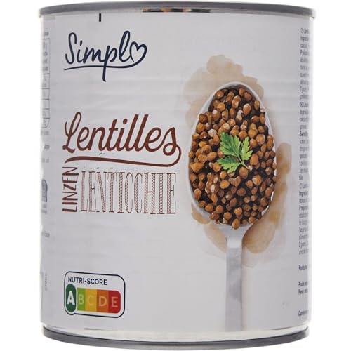 Lentilles en conserve saines pour salades express et plats d'hiver