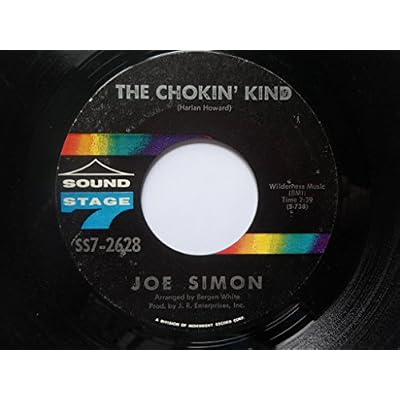 Simon, Joe Chokin' Kind 7" Sound Stage SS72628 EX 1970s US pressing