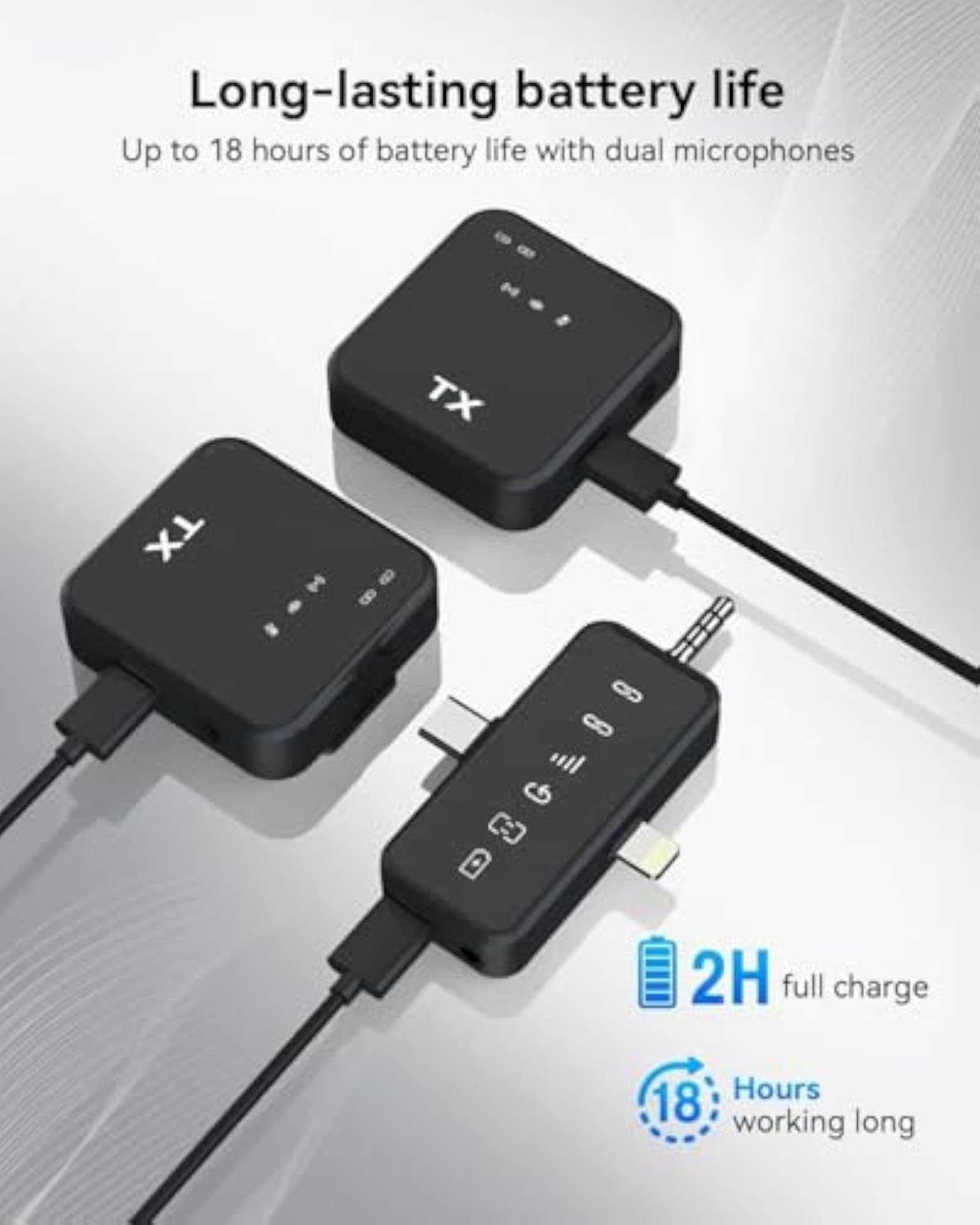 F11-2 Wireless Lavalier Microphone