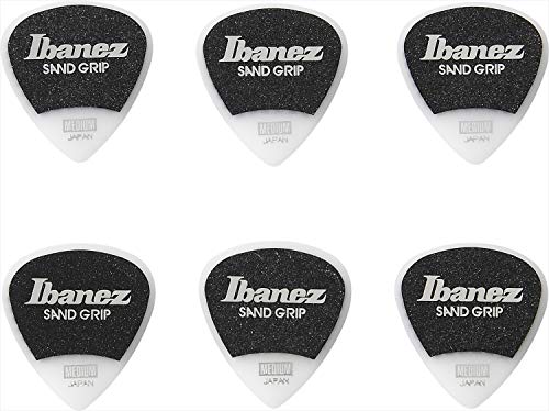 Ibanez 滑り止め素材を使用したピック Grip Wizard Series Sand Grip Pick PA16MSG-WH WHITE