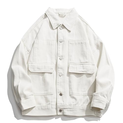 Chaqueta Jean para Hombre estilo Trucker Casual miniatura 6