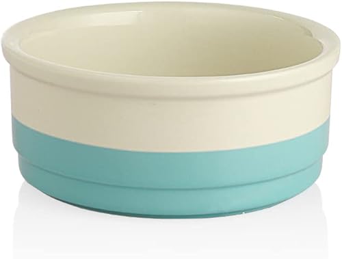Miniatura 12 de Sweejar Cuencos de Cerámica para Perros, Plato de Comida para Perros Pequeños y Gatos, Cuenco de Porcelana Resistente para Mascotas para Comida