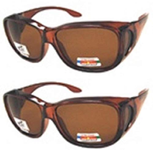 Men Women Large Polarized Fit Over Sunglasses Wear Over Glasses