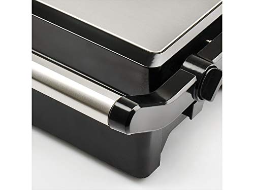 G3 Ferrari G10126 Poêle grill noir électrique de table striée