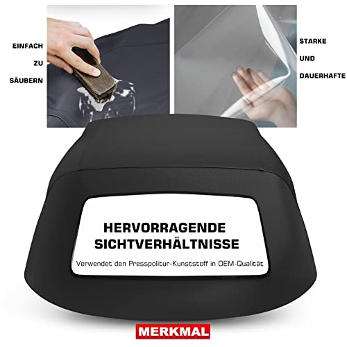 Frankberg Cabrioverdeck Softtop Verdeckbezug Schwarz Kompatibel mit Z3 Roadster E36 1996-1999 3er E36 1994-1998 3er Cabriolet E36 1994-1999 Replace# 10-04-E36-031