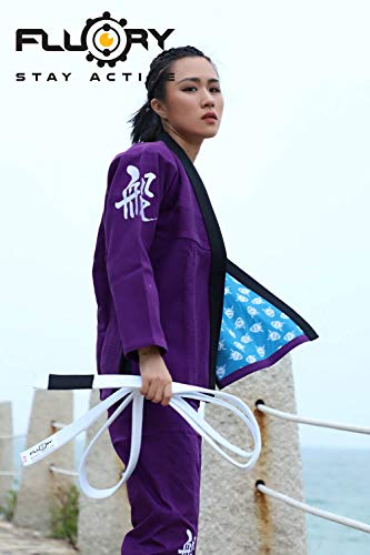 Fluory Bjj Gi For Ladies Women Brazilian Jiu Jitsu Suit Female Kimonos Women Bjj Uniform #TOP3