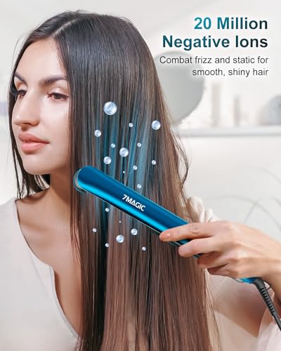 7Magic 7MHS-999PLUS Hair Straightener, Ceramic Flat Iron thumb #4