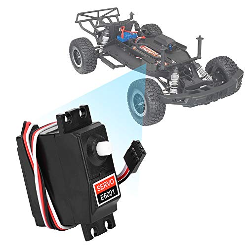 Qiilu E6001 Servo Model Car Servo Abs 6Kg E6001 Plastic Gear Analog Servo For Hsp 94105 94106 94166 1 10 Rc Car #TOP4