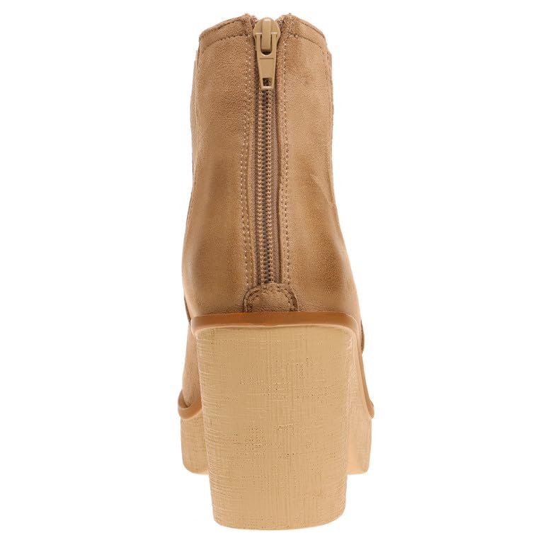 Pierre Dumas Women's Platform Chunky Heels Chelsea Ankle Boots4