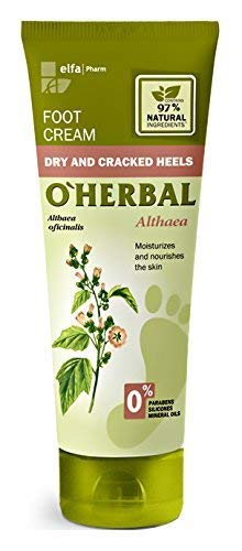 Foot Cream Dry & Cracked Heels with Althaea extract 75ml O'Herbal 3037