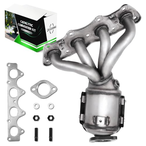 ZAIGANMA Upgrade Catalytic Converter W/Gasket Kit Compatible with 2012 2013 2014 2015 2016 2017 Hyundai & Kia - Accent, Veloster Rio Soul L4 1.6L Replace 674 891, 285102BEF1 Direct-fit(EPA Compliant)