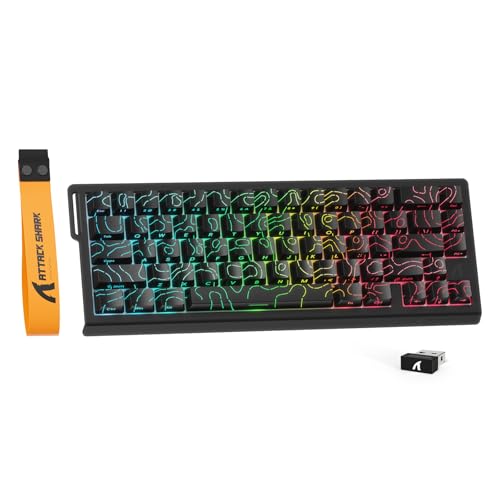 Amazon | ATTACK SHARK X68 PRO HE ラピッドトリガー キーボード 3