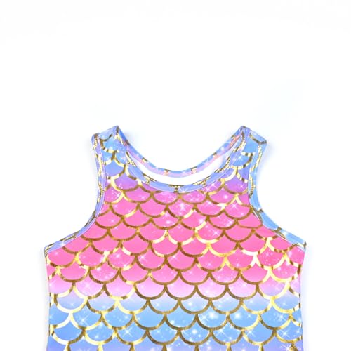 Image of QPANCY Girls Swimsuits Unicorn Bathing Suits Toddler Kids One Piece Swimwear