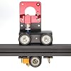 Upgrade Direct Drive Dual Gear Extruder Support Plate,Easy Print Flexible Filaments for Ender-3, Ender 3 Pro,CR-10,CR-10S 3D Printer (Dual Gear Direct Plate)