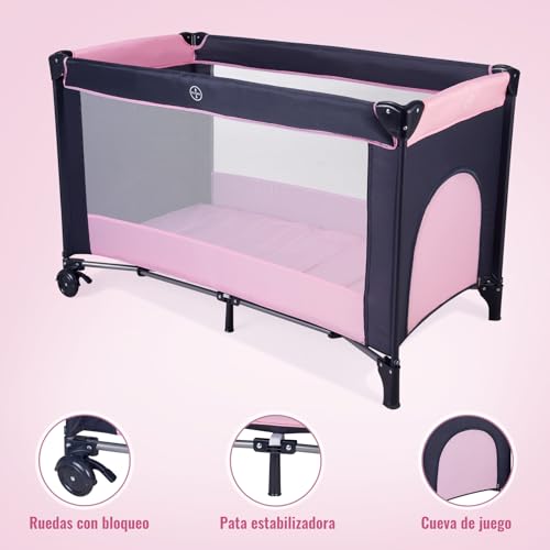 Cunas, cuna de viaje para bebe Marca CGYI (3)
