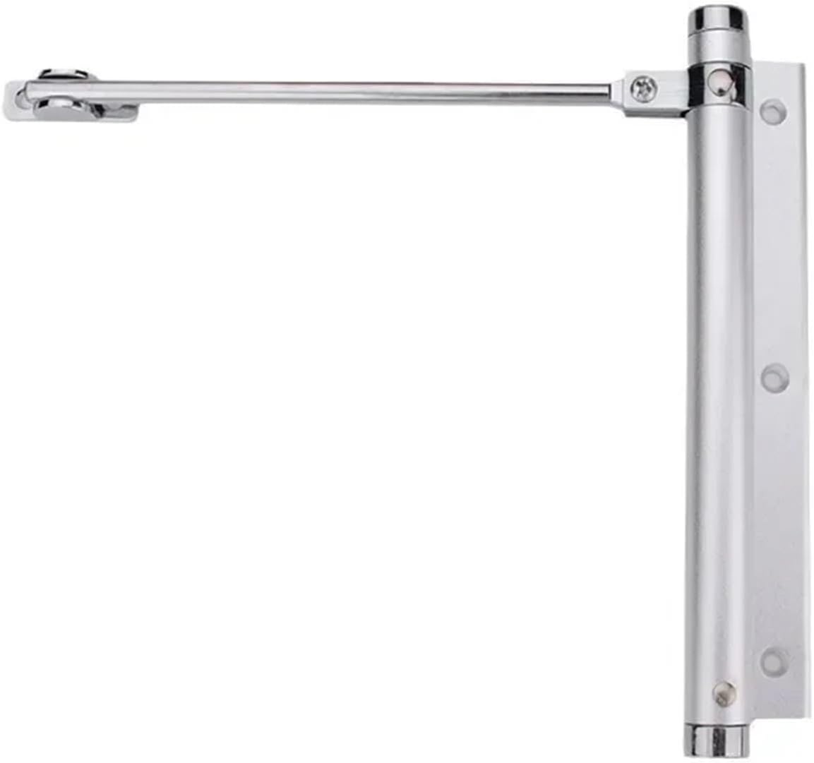 Door Closer Spring Simple Adjustable Speed Hidden Household(Rose Gold)