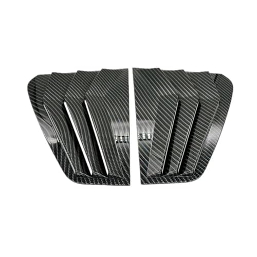 Becquet latéral Golf MK7 ABS carbone pour persienne fenêtre arrière