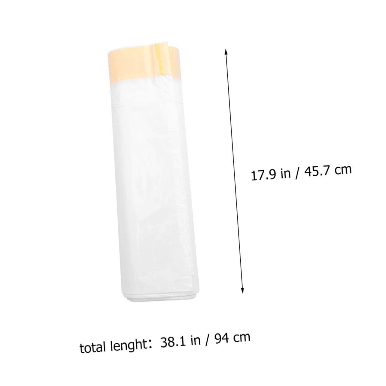 CIYODO Jumbo Cat Litter Liners Cat Litter Bag Cleaning Pouch Easy to (3 Rolls 21pcs)