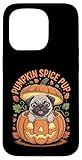 Photo Gallery halloween pug pumpkin spice pupp dog custodia per iphone 15 pro Photo Gallery halloween pug pumpkin spice pupp dog custodia per iphone 15 pro