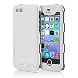 Incipio iPhone 5s Waterproof Case, [Atlas ID] Rugged Shockproof Waterproof Case fits iPhone 5, iPhone 5s, and iPhone SE - Retail Packaging  - White
